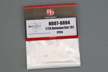 1/24 Antenna Set (C) 2pcs